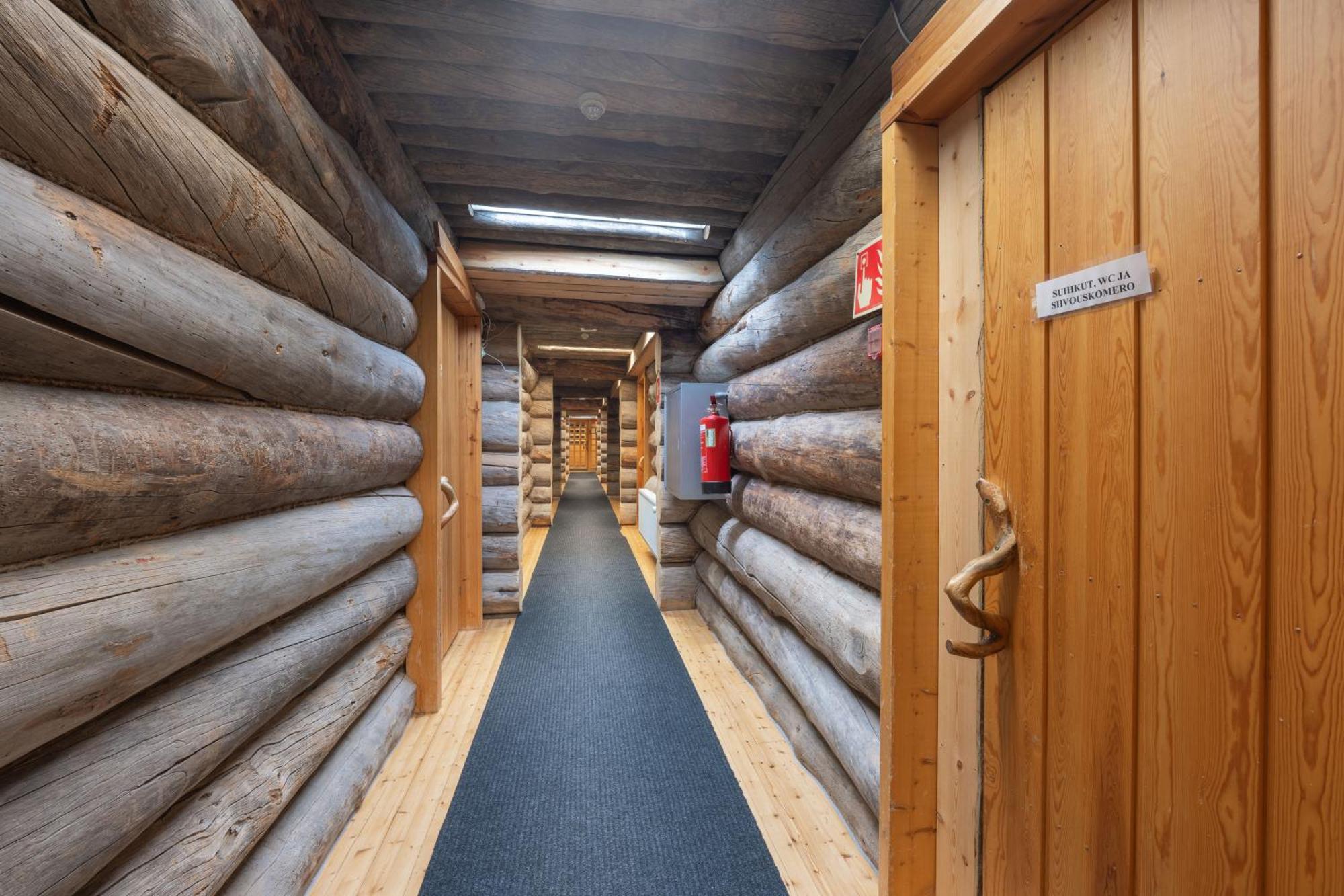 Kuukkeli Log Houses Aurora Resort Saariselka Exterior photo