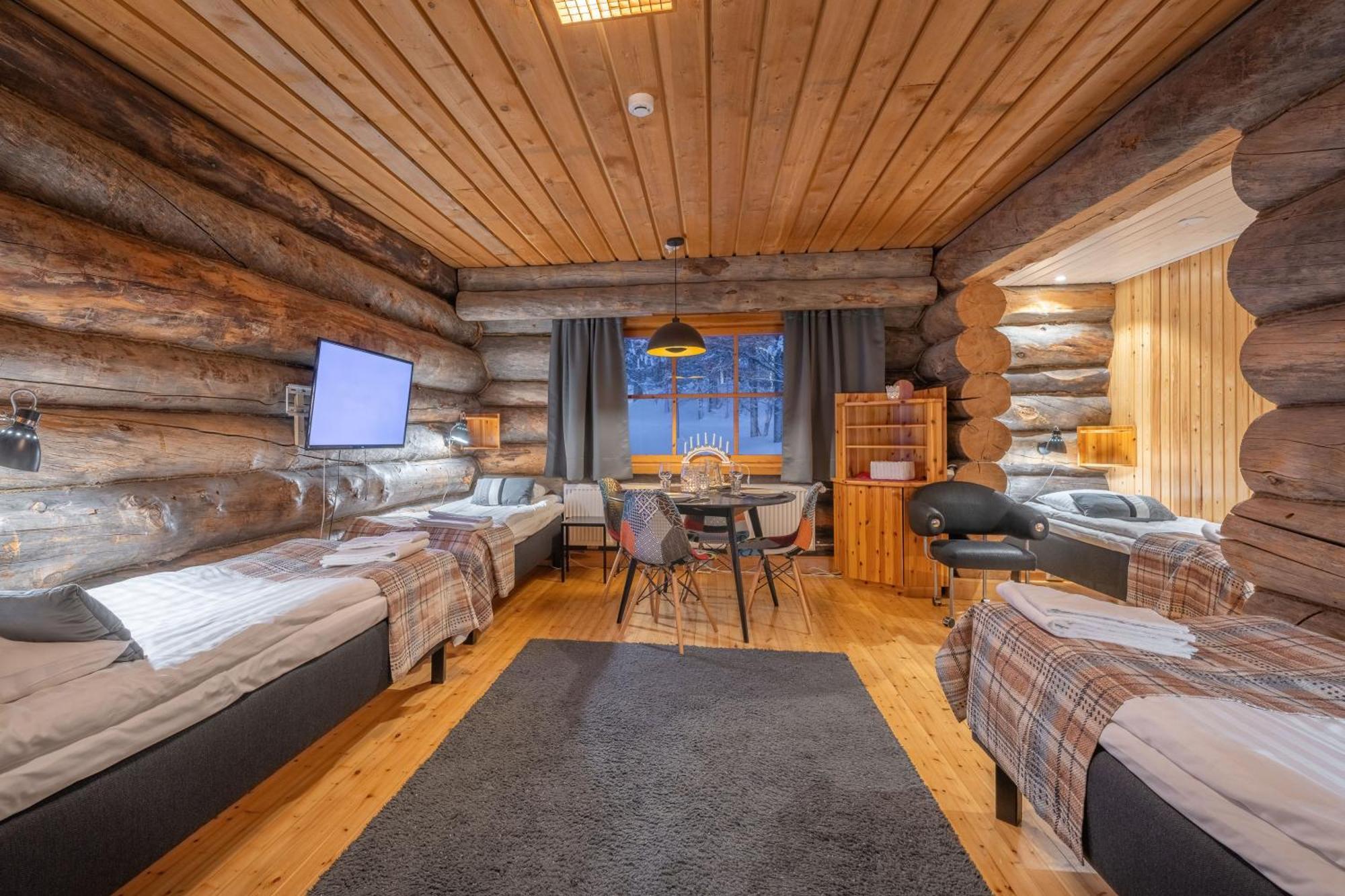 Kuukkeli Log Houses Aurora Resort Saariselka Room photo
